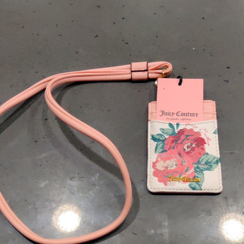 Juicy couture lanyard new